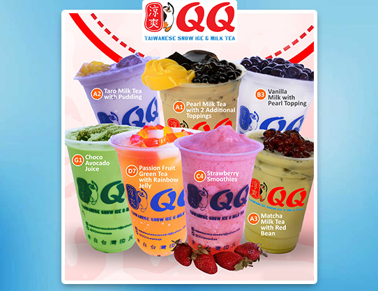 QQ Taiwanese Snow Ice & Milk Tea